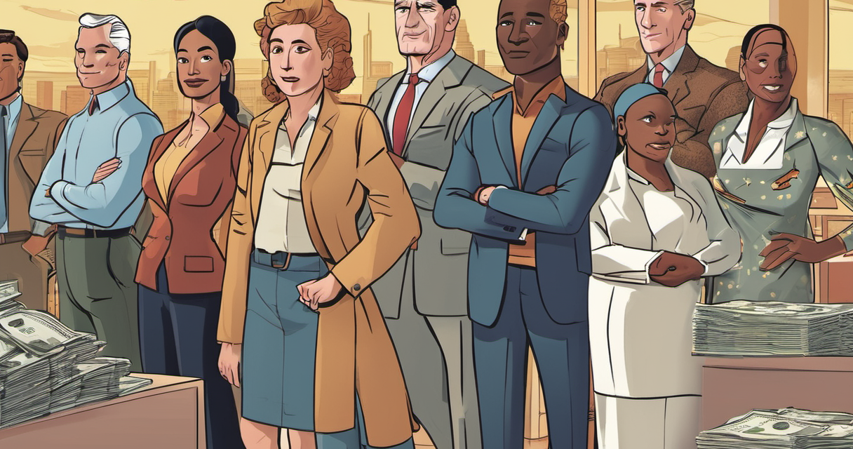 Millions of U.S. Millionaires: Business Ownership Is Key — AI-generated editorial illustration