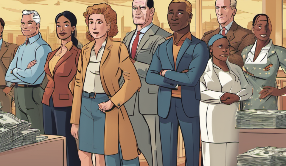 Millions of U.S. Millionaires: Business Ownership Is Key — AI-generated editorial illustration