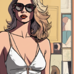Ashnikko’s Bold Lingerie Look Sparks TikTok Buzz — AI-generated editorial illustration
