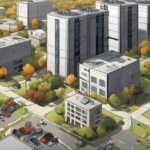 Data Centers Cut Homeowners’ Property Taxes in Loudoun County — AI-generated editorial illustration
