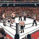 AEW Dynamite Highlights: Adam Copeland’s Tag Team Showdown & Stokely’s Surprise Entrance — AI-generated editorial illustration