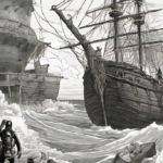 Copper Ingots Unearthed from 400‑Year‑Old Atocha Wreck — AI-generated editorial illustration