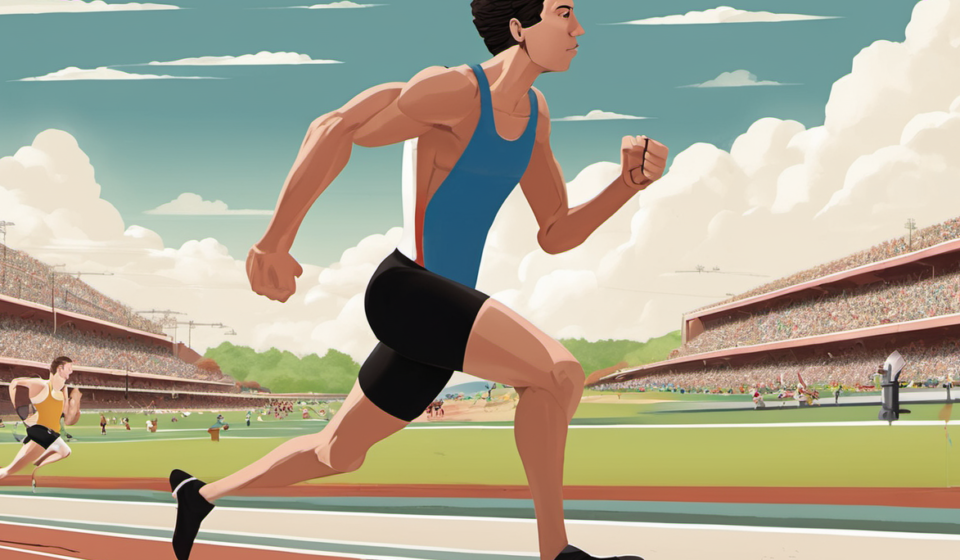 HYROX Champion Overcomes Incontinence Mid‑Race, Sparks Rule Change — AI-generated editorial illustration