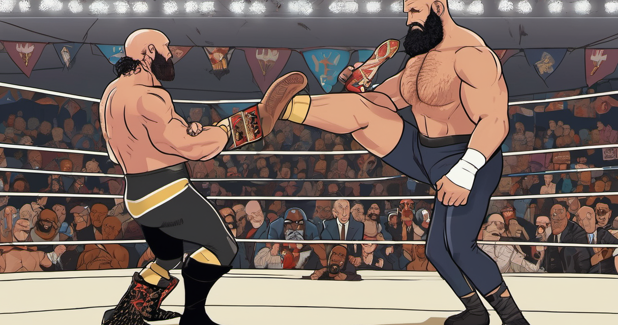 Ciampa Reunites with Briscoe, Eyes MJF & Moxley Feuds — AI-generated editorial illustration