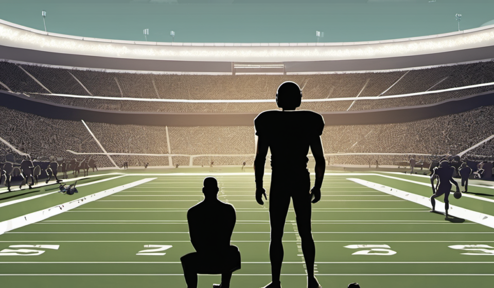 Seahawks Coach Declares Sam Darnold Out for Week 2 vs. Cardinals — AI-generated editorial illustration