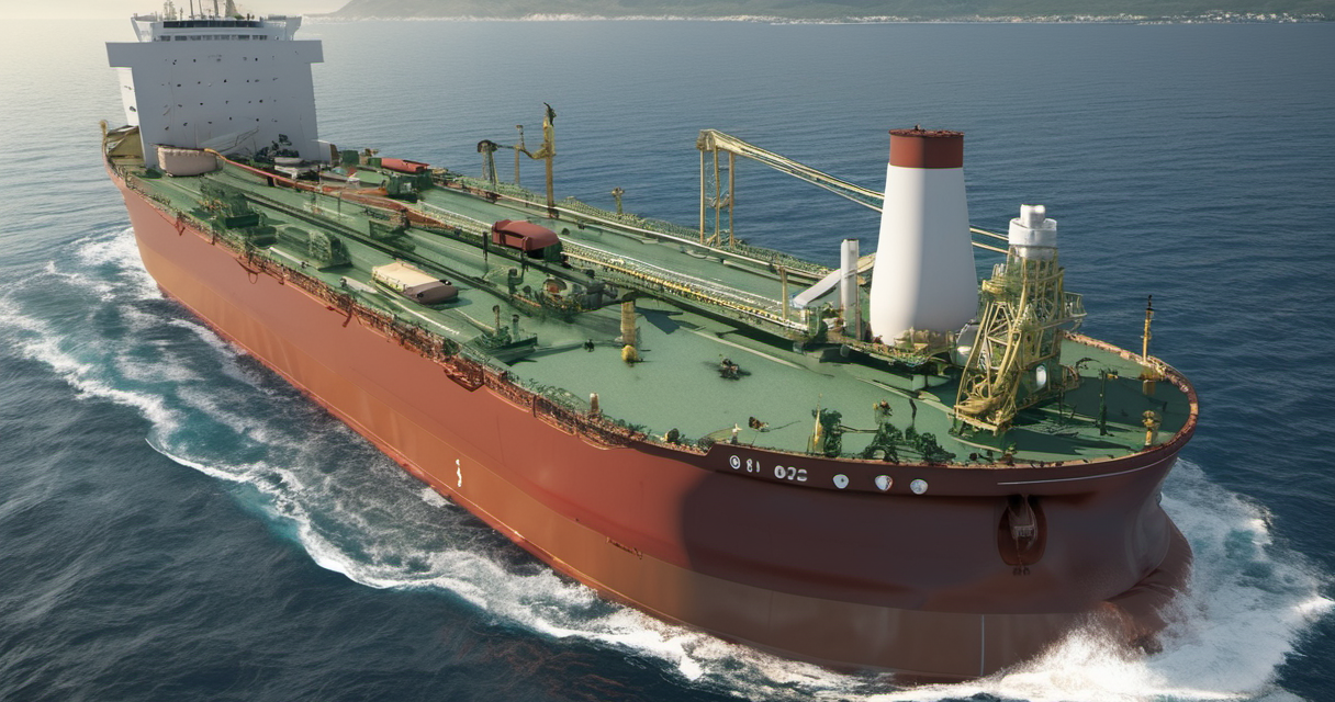 Coast Guard Urges Action After South Korean Tanker Hack — AI-generated editorial illustration