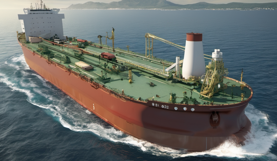 Coast Guard Urges Action After South Korean Tanker Hack — AI-generated editorial illustration