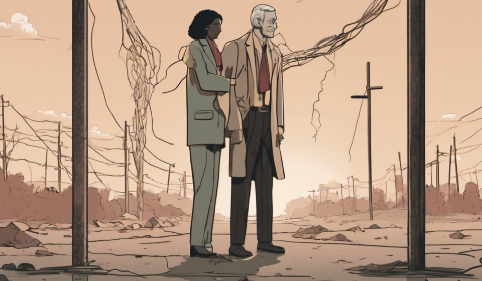 Clavicular and Lily Snyder Split Again After Second‑Chance Effort — AI-generated editorial illustration