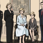 Earl Spencer Claims King Charles Told Him Diana Would Be Forgotten Soon — AI-generated editorial illustration