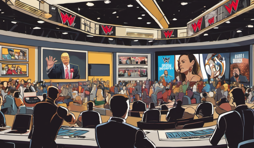 WWE Worlds Collide Broadcast Plans Revealed: What to Expect — AI-generated editorial illustration