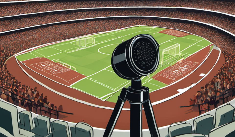 NFL Owner Fires Macklemore After Antisemitic Comments Spark Outcry — AI-generated editorial illustration