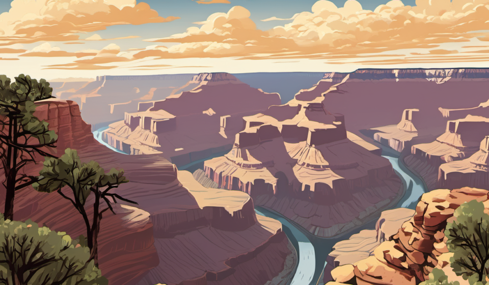 Timothy Allen Smith’s Body Found After Grand Canyon Flooding Tragedy — AI-generated editorial illustration