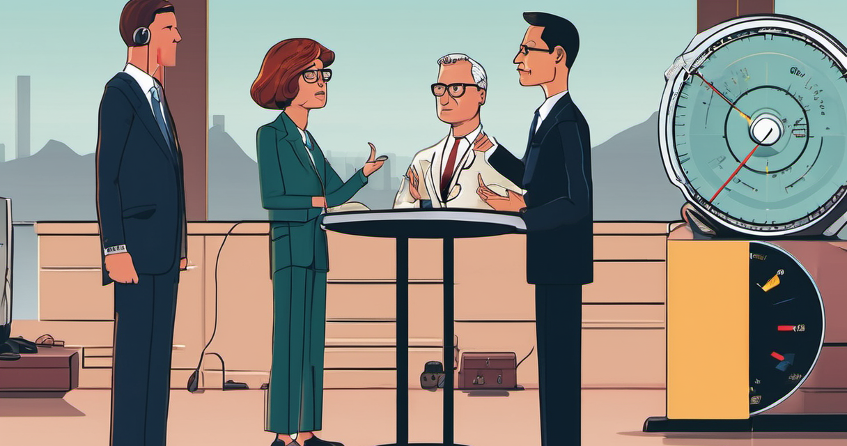 Dreamforce Turns Into AI Speed‑Bump Debate — AI-generated editorial illustration