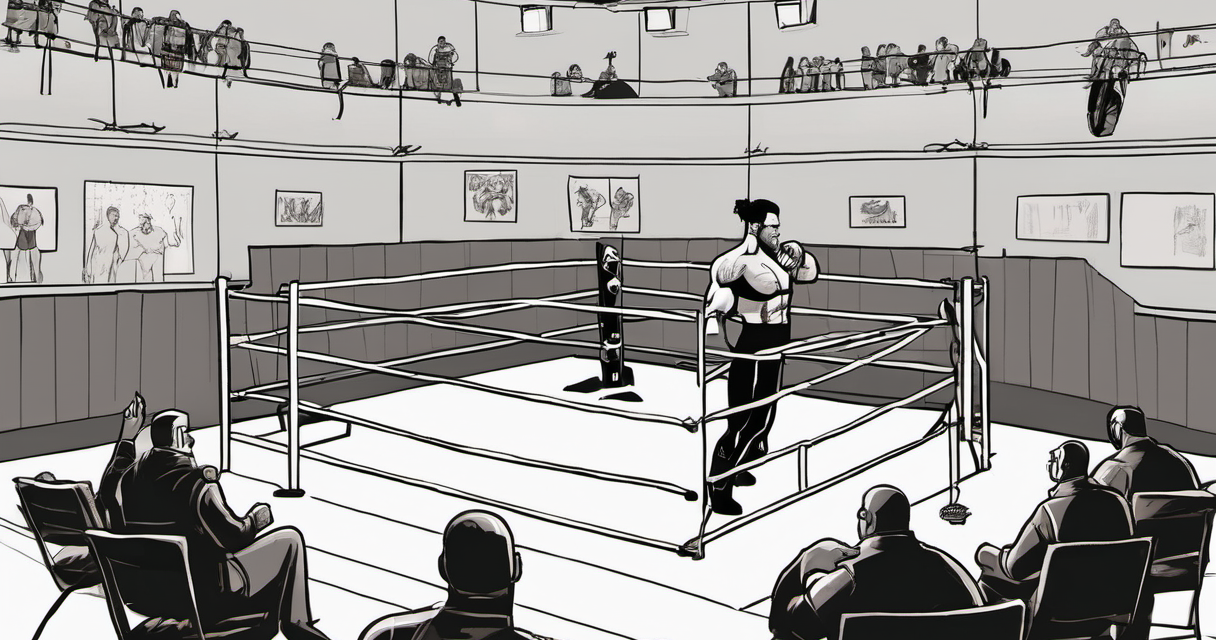 Cody Rhodes on Why WWE Producers Still Matter — AI-generated editorial illustration