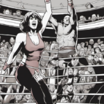 Pro Wrestling Thunder Vision Episode 2: Leela Feist vs. ‘The Hidden Gem’ Mika — AI-generated editorial illustration