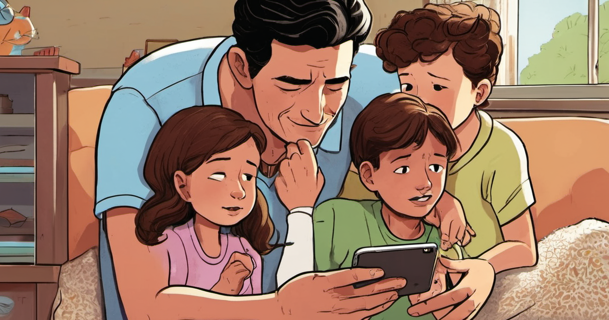 Patrick Clancy Keeps Family Ties Strong by Talking to His Kids — AI-generated editorial illustration