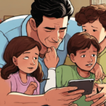 Patrick Clancy Keeps Family Ties Strong by Talking to His Kids — AI-generated editorial illustration
