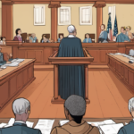 Juror Who Blocked Clancy Verdict Disputes Claims of Doubt — AI-generated editorial illustration