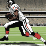 Bills’ WR DJ Moore Leaves Game vs. Lions with Shoulder Injury — AI-generated editorial illustration