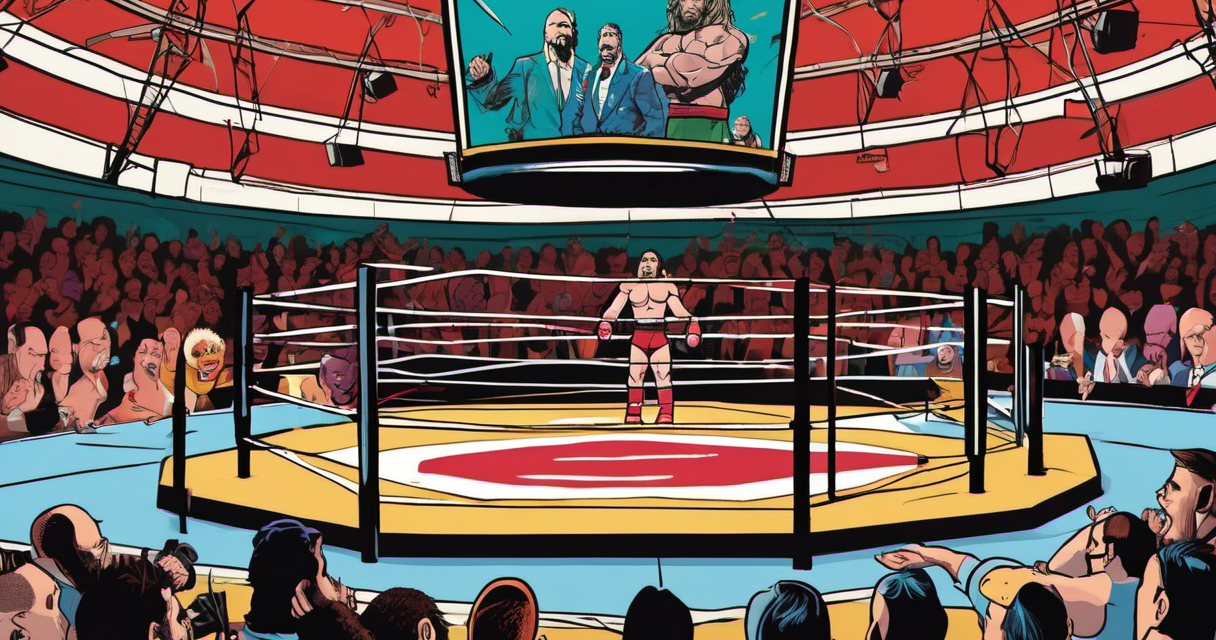 Ring of Honor Returns Tonight: Live Highlights from ROH on HonorClub — AI-generated editorial illustration