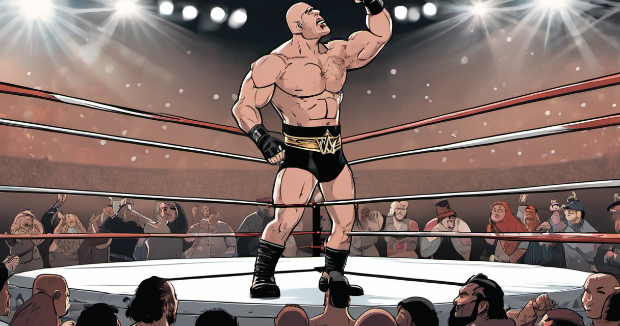 WWE Sees Penta Elías as Future Main Event Star After Impressive Reigns Match — AI-generated editorial illustration