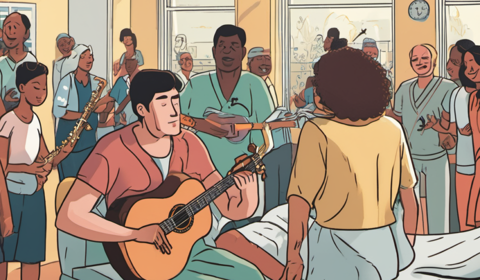 Duncan Sheik Hospitalized in New York After Health Crisis — AI-generated editorial illustration
