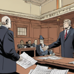 Nicki Minaj’s ‘Pink Friday 2’ Promo Budget Sparks Legal Row — AI-generated editorial illustration