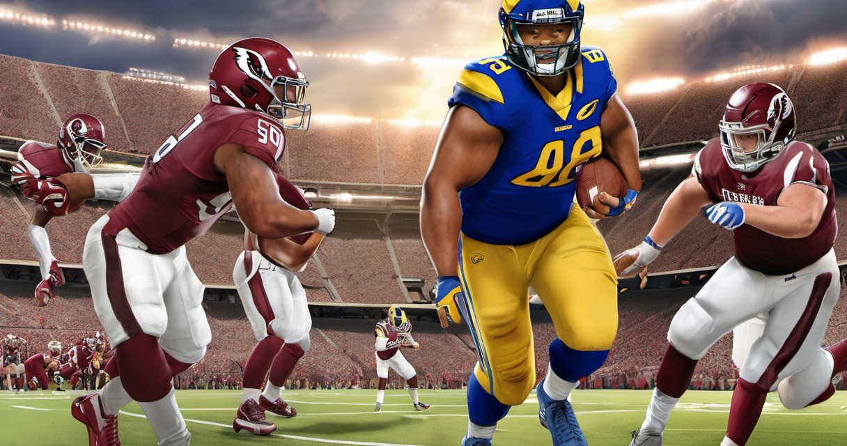 Aaron Donald Returns, Murray & McConkey Face Injury Updates in NFL Thursday — AI-generated editorial illustration