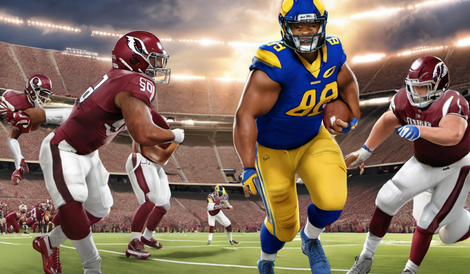 Aaron Donald Returns, Murray & McConkey Face Injury Updates in NFL Thursday — AI-generated editorial illustration