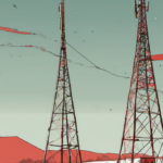 Ed Sheeran Banned From Irish Radio Amid Macklemore Row — AI-generated editorial illustration