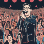 Jack Antonoff Jokes About Marriage Song After Split with Margaret Qualley — AI-generated editorial illustration