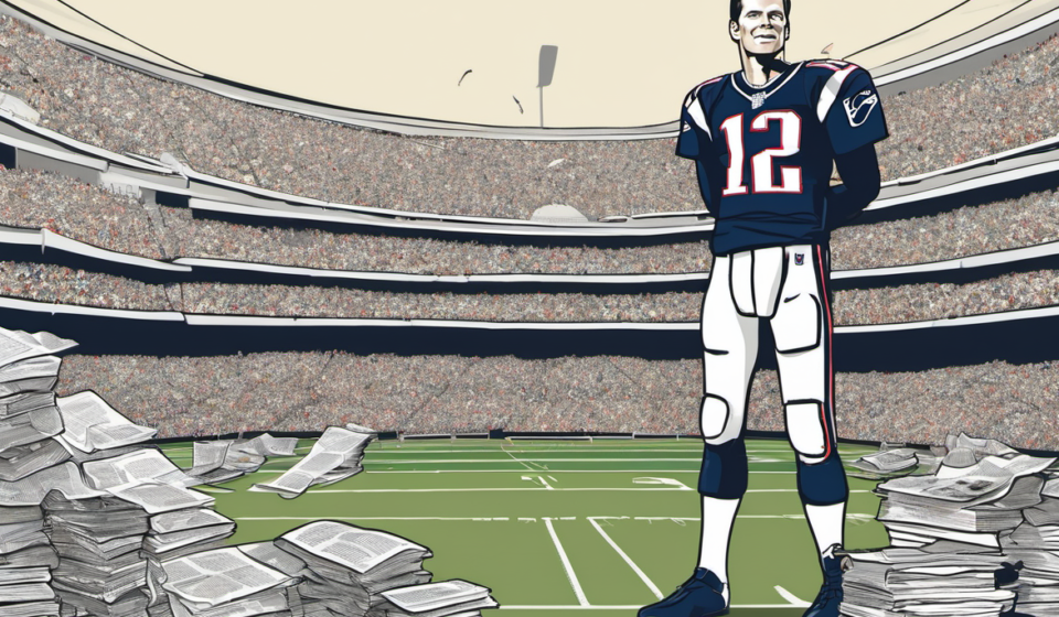 Tom Brady Weighs in on 49ers‑Rams Travel Story and Playbook Lingo — AI-generated editorial illustration