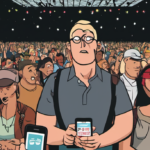 Ticketmaster Refund Chaos Hits Ed Sheeran Fans — AI-generated editorial illustration