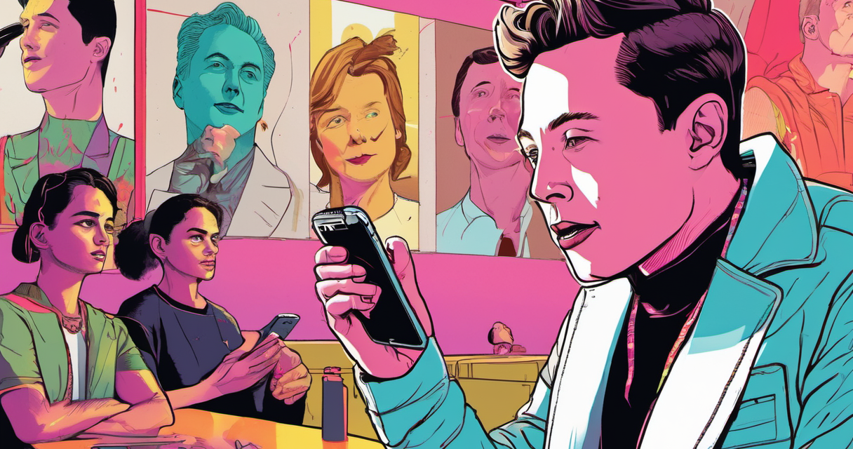 Clavicular Reveals the Celebrity He Most Wants to Meet — AI-generated editorial illustration