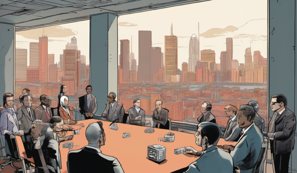 Left‑Wing Divide: How AI Regulation Sparks Internal Discord — AI-generated editorial illustration