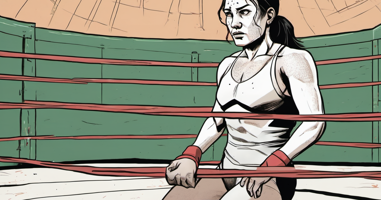 Chelsea Green’s Broken Orbital Bone: A Turning Point in Her WWE Title Run — AI-generated editorial illustration