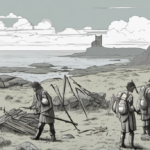 Students Uncover Viking‑Era Church Foundations on Orkney’s Swona Island — AI-generated editorial illustration