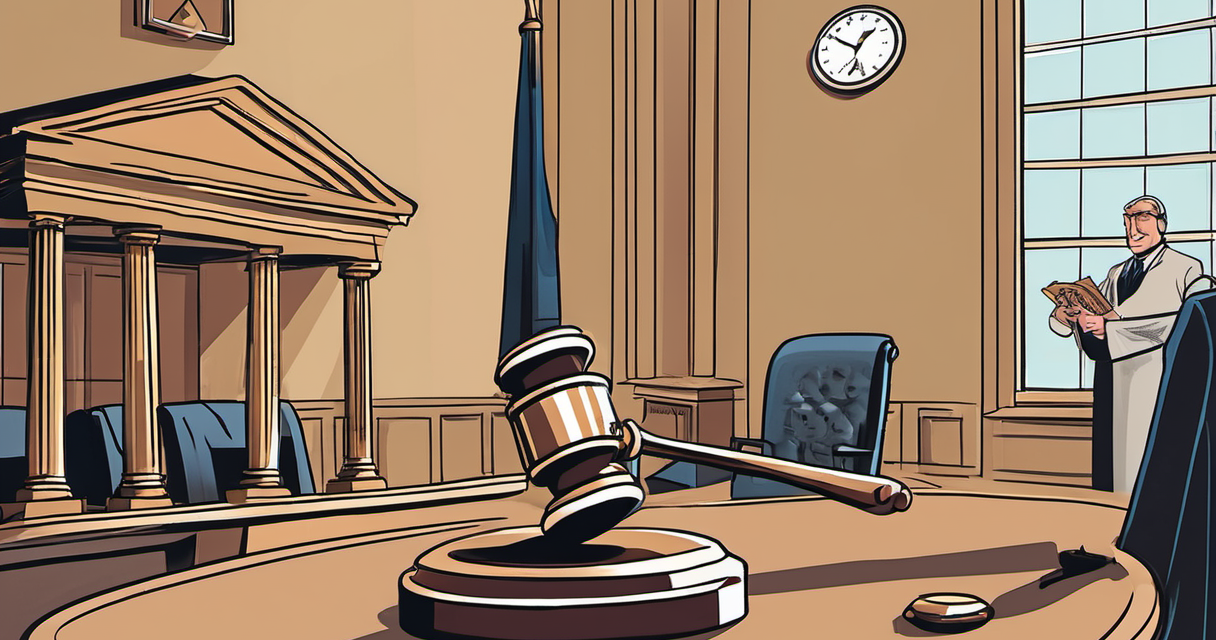 Judge Sullivan’s Dual Role Raises Questions in Clancy and Sanders Cases — AI-generated editorial illustration