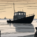 Ex-Budget Official Fleeing U.S. Faces 10-Year Prison Sentence — AI-generated editorial illustration