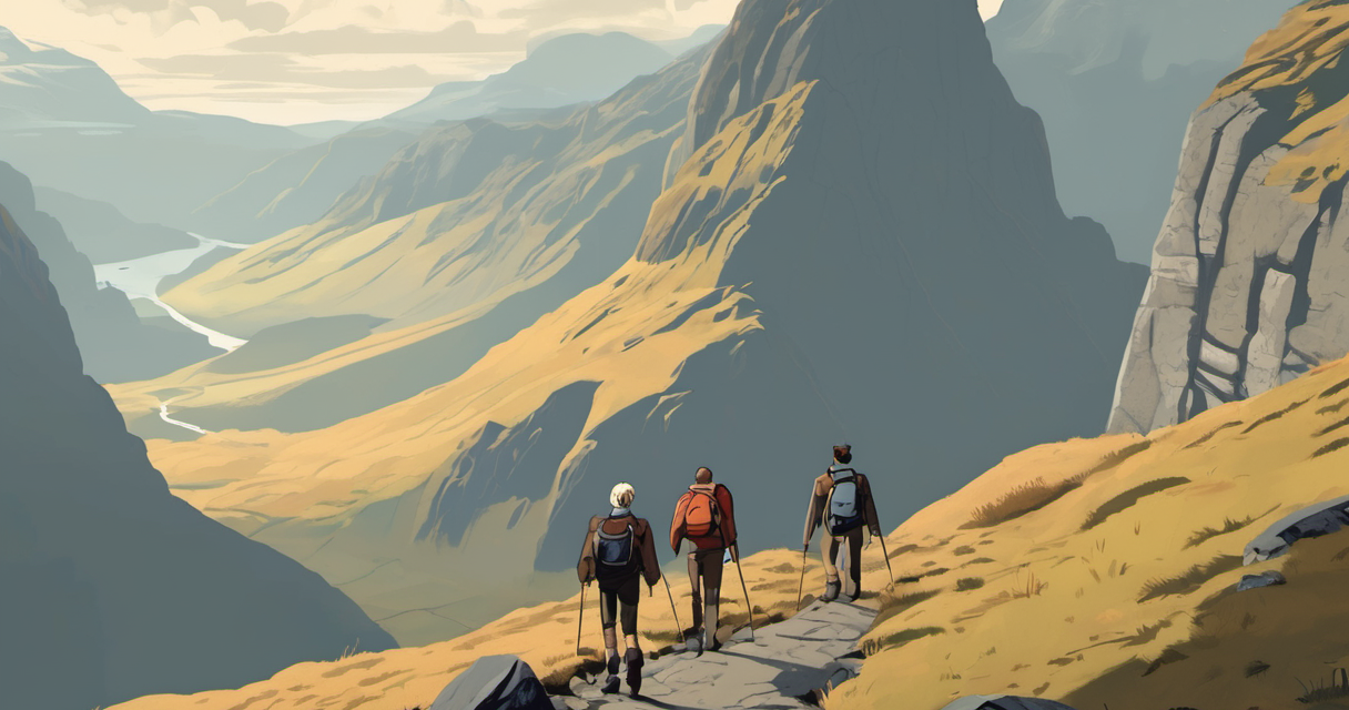 New Trailer for ‘The North’: Two Friends Trek Through Scotland’s Highlands — AI-generated editorial illustration