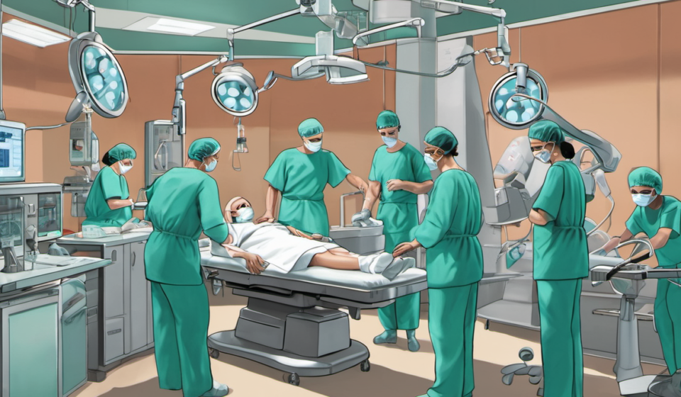 Conjoined Twins Born in Ethiopia Undergo 25‑Hour Separation Surgery — AI-generated editorial illustration