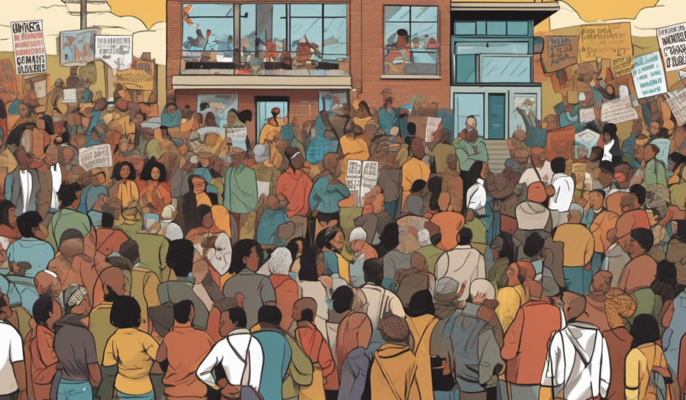 Arc of Justice: How a Family Foundation Became a Major Left‑Wing Funder — AI-generated editorial illustration