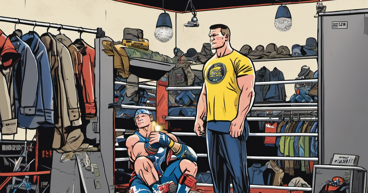 John Cena First Praised Mason Rook Before His WWE Rise — AI-generated editorial illustration