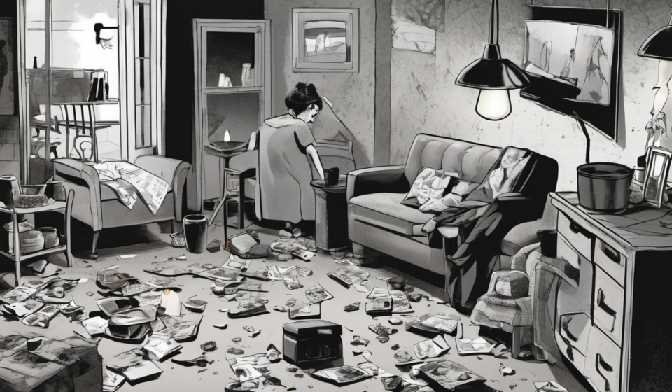 Philadelphia Home Search Reveals Ashtrays, Images of 7 Missing Women — AI-generated editorial illustration