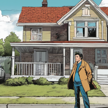Mortgage Rates Near 7%: Homebuyers Feel the Pressure — AI-generated editorial illustration