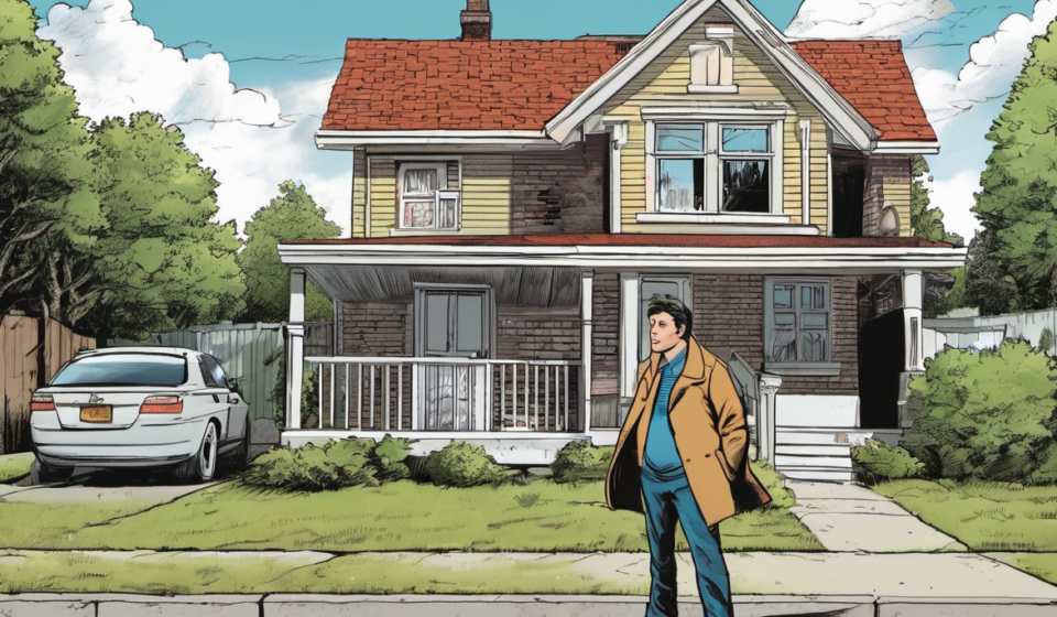 Mortgage Rates Near 7%: Homebuyers Feel the Pressure — AI-generated editorial illustration