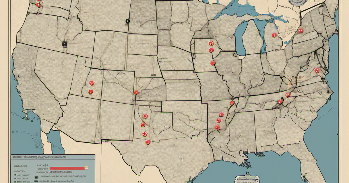 Federal Detainees to Be Moved 200 Miles Amid Private Prison Dispute — AI-generated editorial illustration