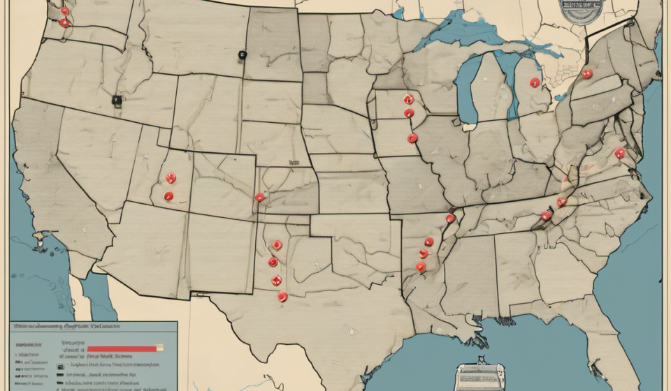 Federal Detainees to Be Moved 200 Miles Amid Private Prison Dispute — AI-generated editorial illustration