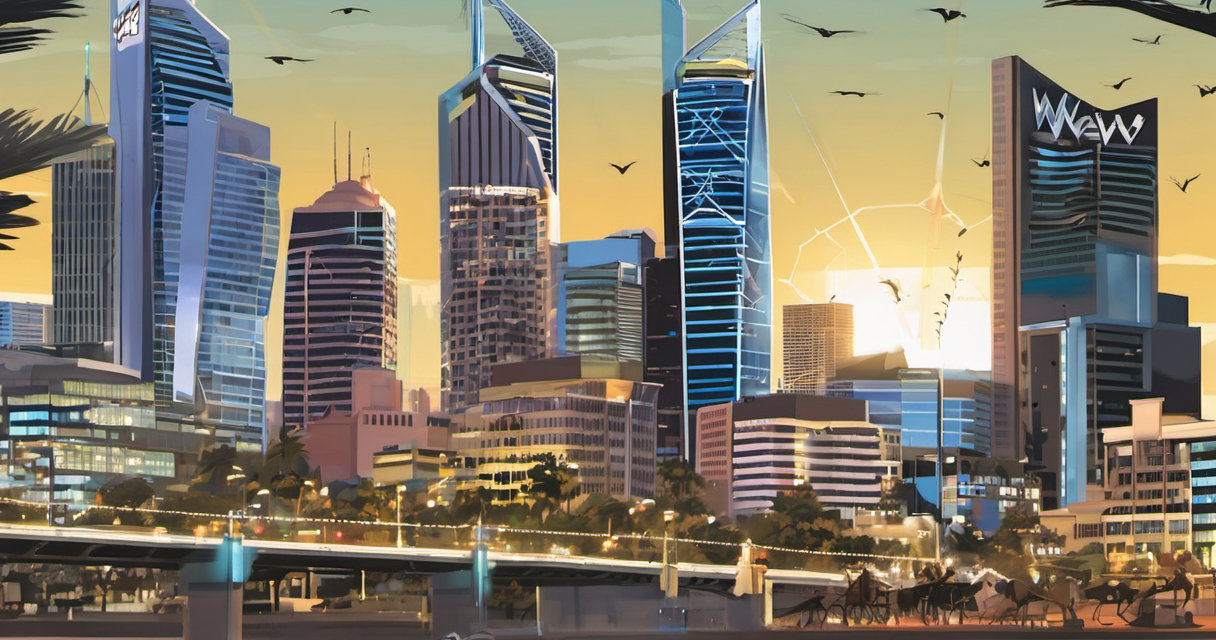 WWE’s Perth Push: Why Australia’s Big Cities Pay to Host Live Events — AI-generated editorial illustration