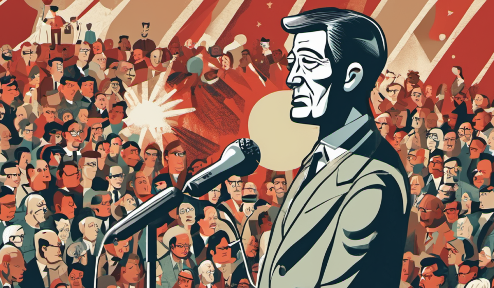 Hasan Piker Calls Bin Laden a ‘Spoiled Brat’ and 9/11 a Blowback — AI-generated editorial illustration